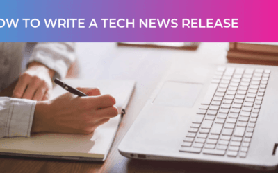 How to write a tech news release in 2021