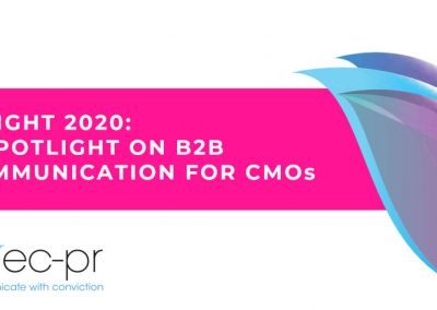 Insights 2020: A Spotlight on B2B Communication for CMOs