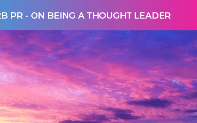 Five characteristics of a great thought leader