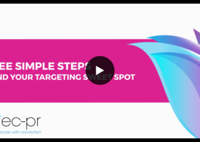 How to identify your target audience sweet spot in three simple steps