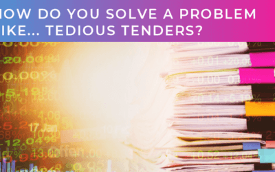 How do you solve a problem like… Tedious tenders?