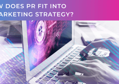 How does PR fit into a marketing strategy?