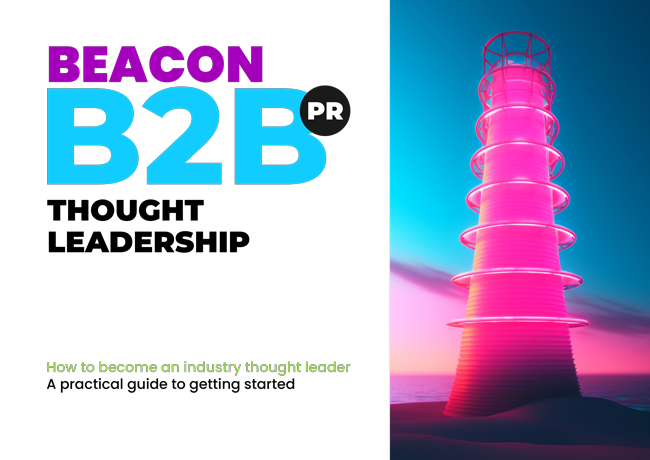 EC-PR Beacon B2B PR Thought Leadership Guide cover