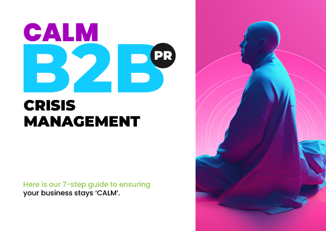 EC-PR CALM B2B PR Crisis Management Guide cover