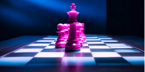 Why business leadership needs to pursue a personal branding strategy - chess board