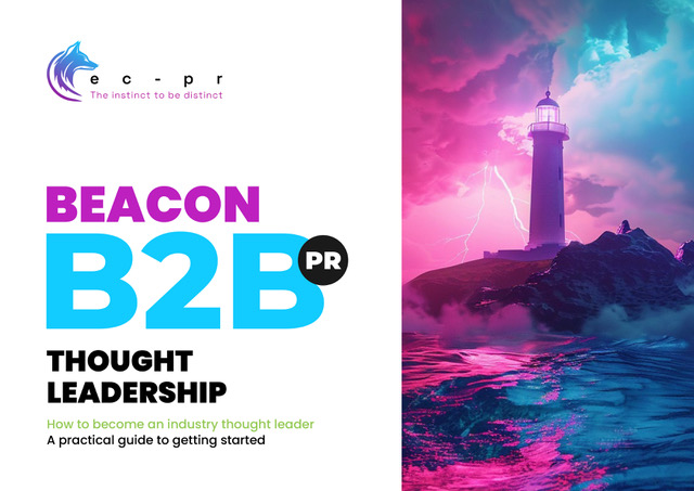 EC-PR Beacon B2B PR Thought Leadership Guide cover