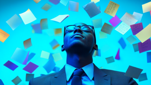 authentic person making thoughtful work posts